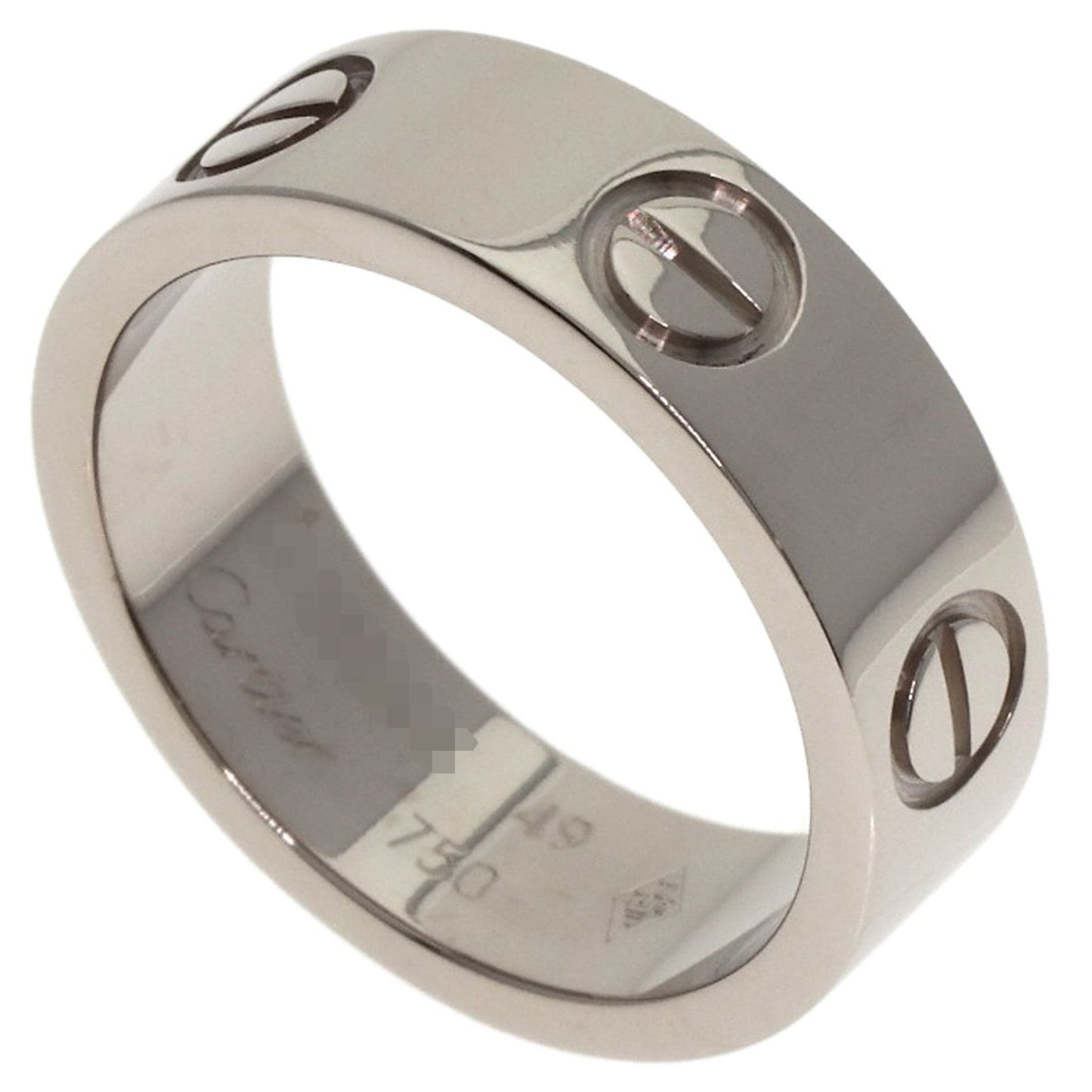 Cartier Love Ring #49 18K White Gold