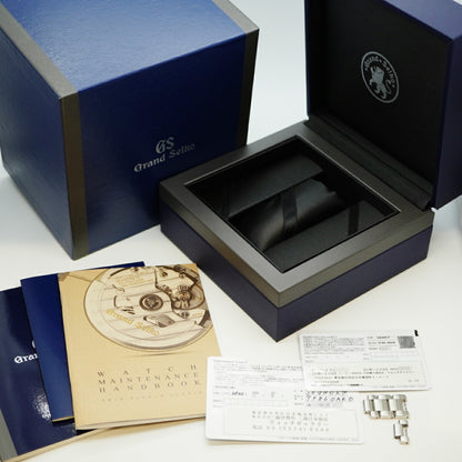 Seiko Grand 9F86-0Ak0 Sbgn027 Black Dial