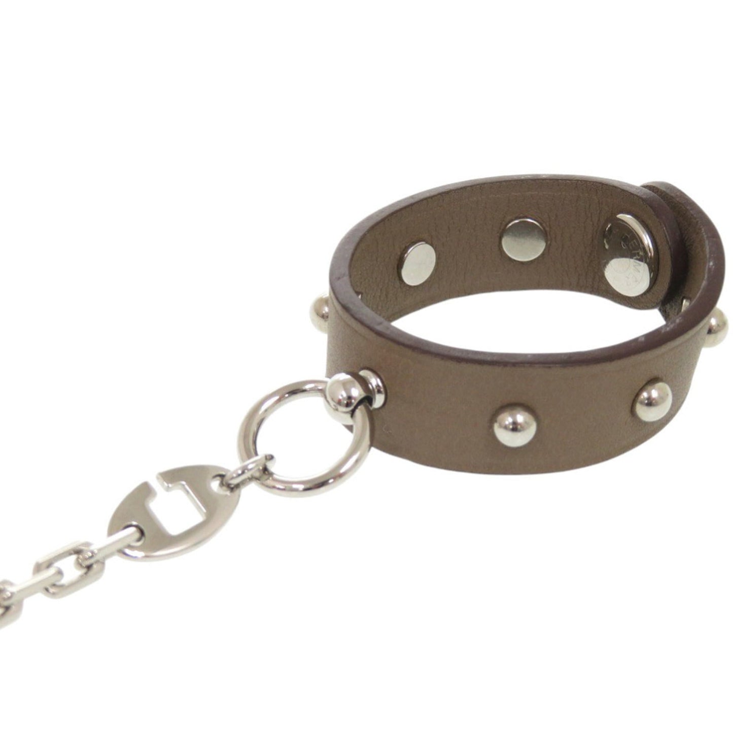 Like New Herms Swift Etoupe Glove Holder