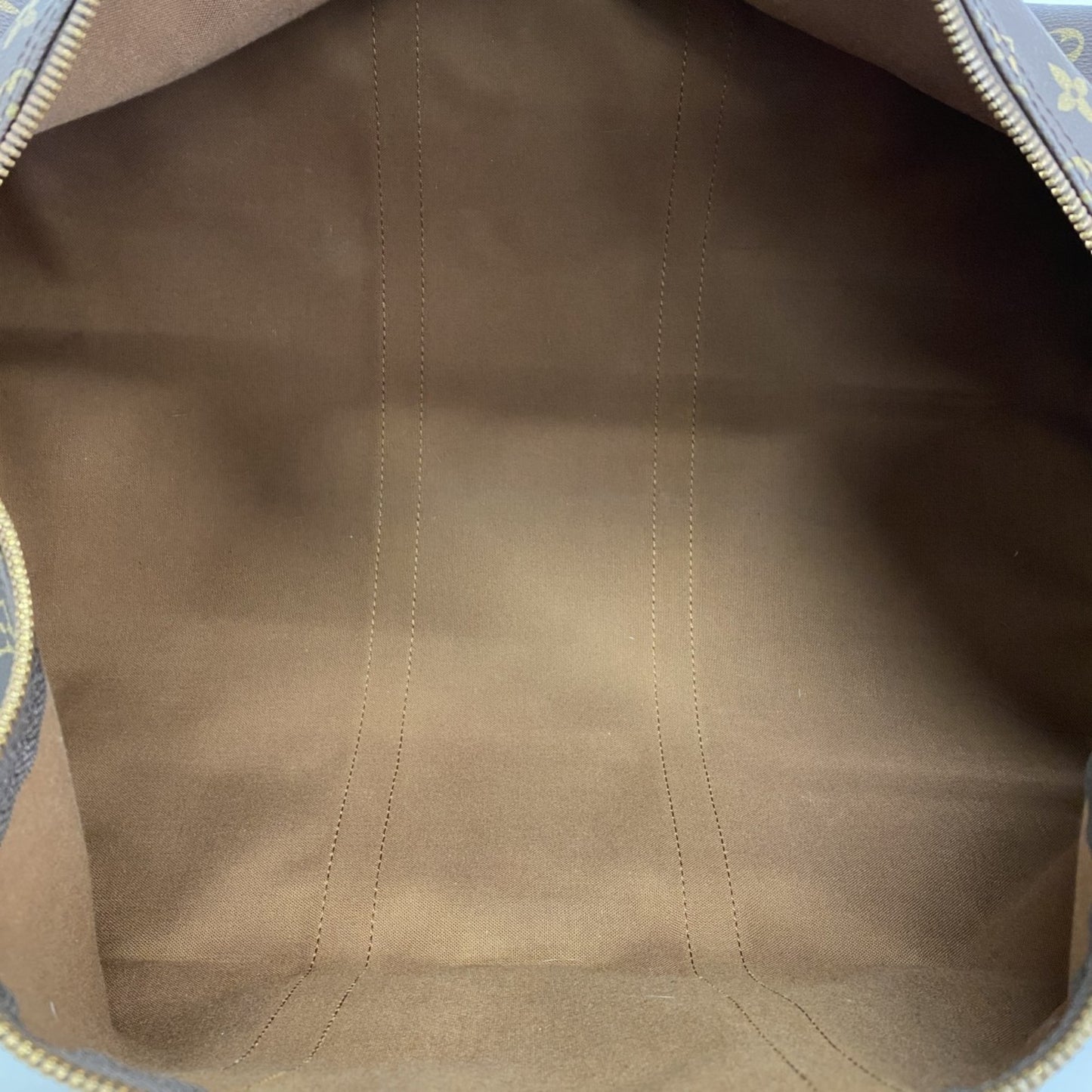 Louis Vuitton Monogram Keepall 55 Boston Bag M41424 Brown