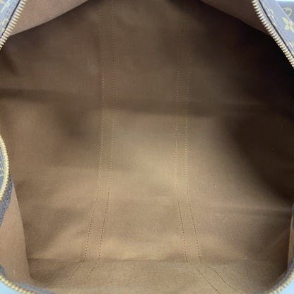 Louis Vuitton Monogram Keepall 55 Boston Bag M41424 Brown