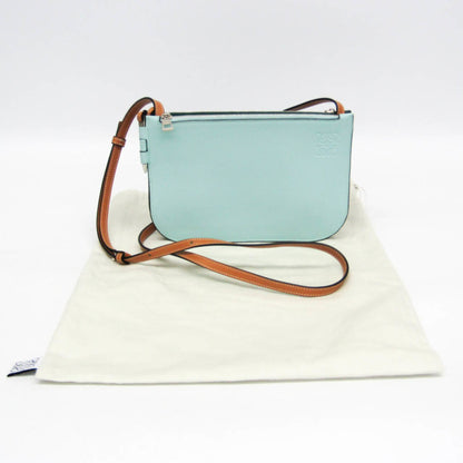 Loewe Gate Double Zip Pouch Women'S Leather Pouch