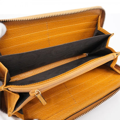 Gucci Micro Guccissima Mickey Mouse Collaboration Long Wallet 602532 Brown