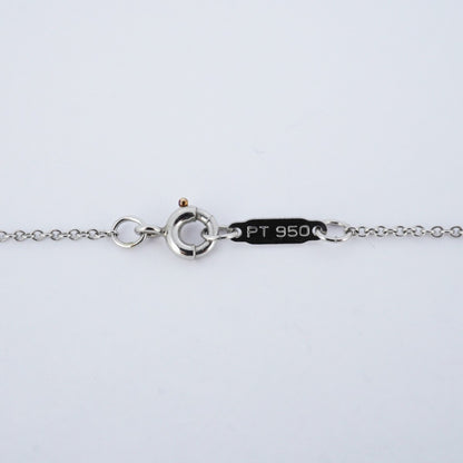 Tiffany Small Cross Necklace 11Pd Pt950 Platinum Diamond