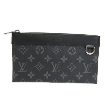 Louis Vuitton Monogram Eclipse Pochette Discovery Pm M44323 Men'S Clutch Bag
