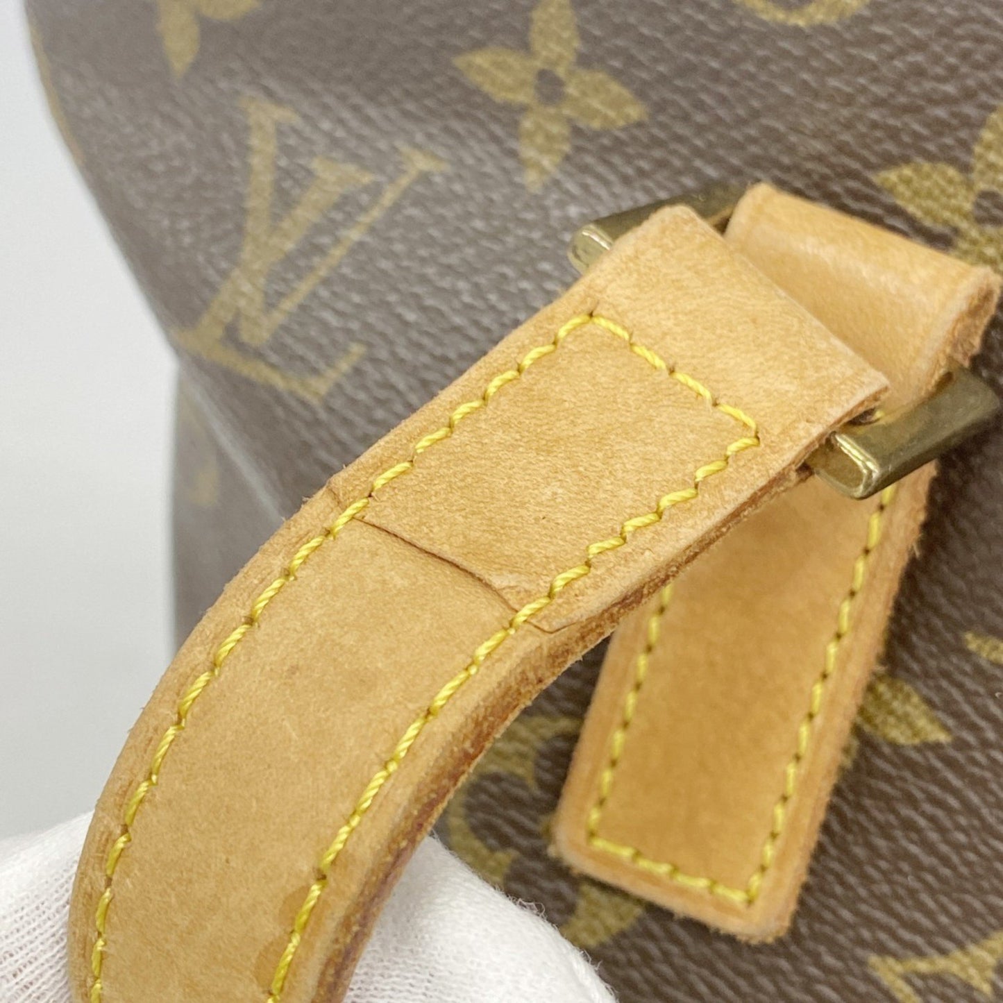 Louis Vuitton Monogram Cabas Piano Tote Bag M51148 Brown