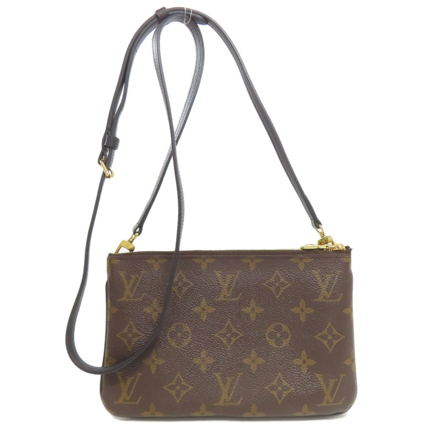 Louis Vuitton M69203 Pochette Double Zip Shoulder Bag Monogram Giant