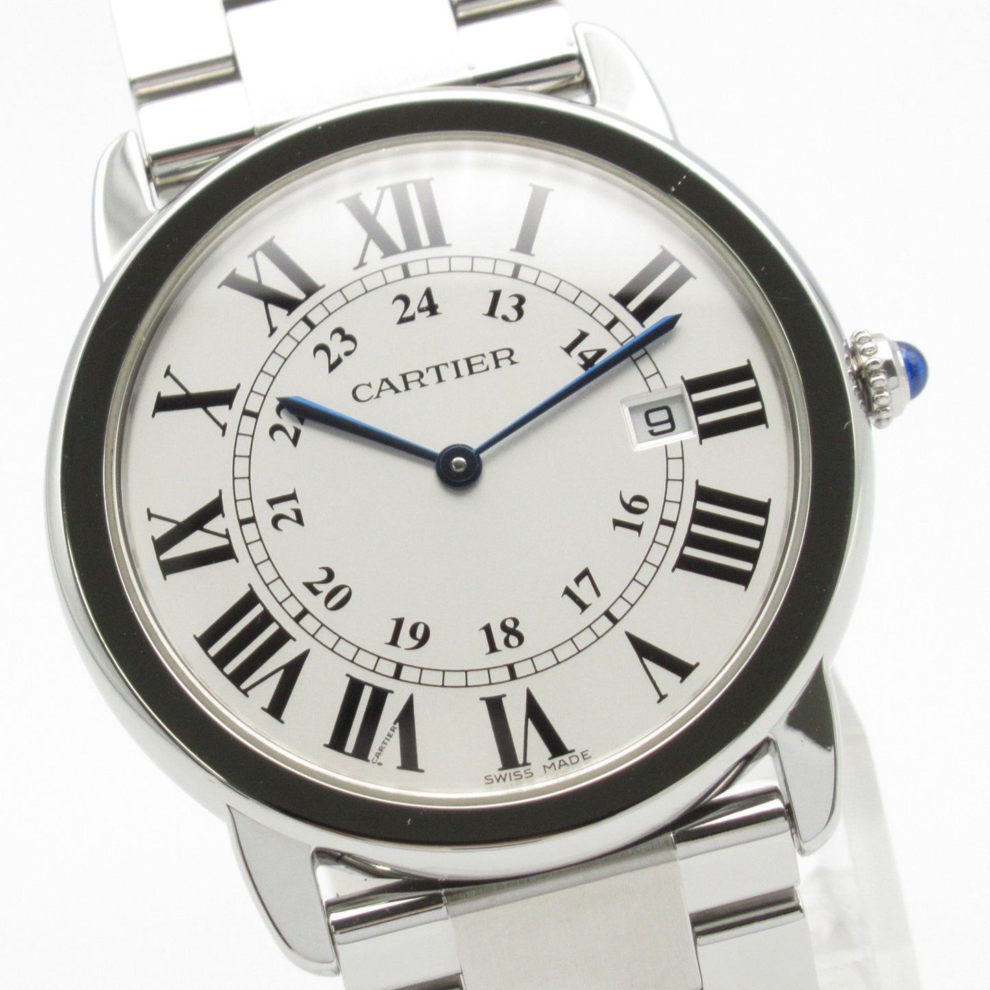 Cartier Ronde Solo De Lm Stainless Steel Men'S Watch