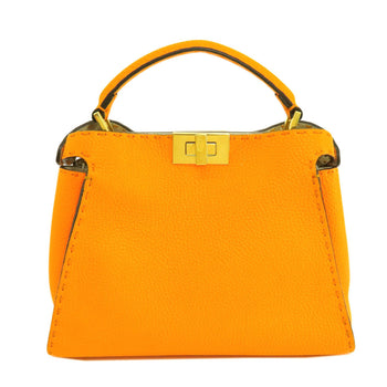 Fendi Peekaboo Handbag In Calf Leather