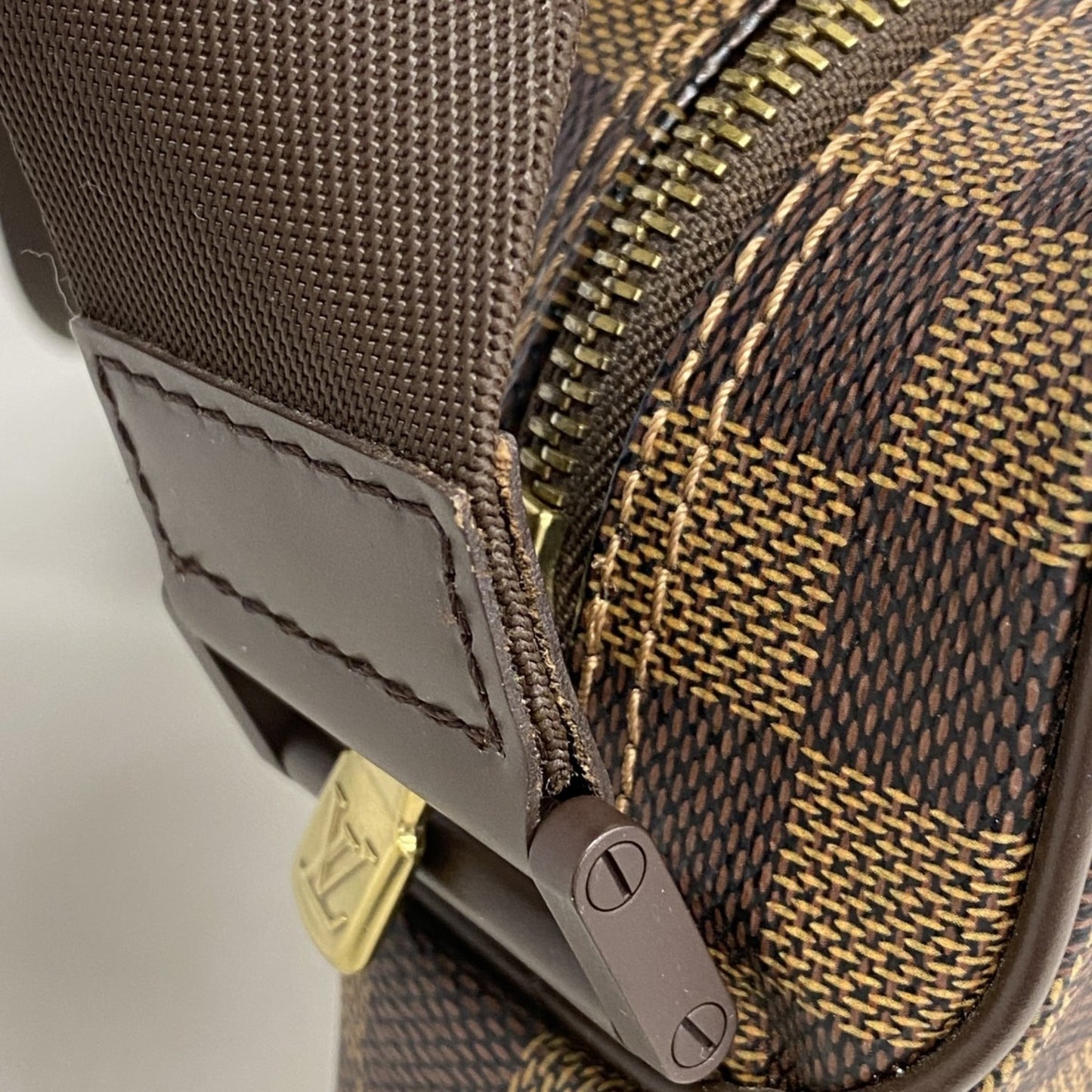 Louis Vuitton Damier Olaf Pm Shoulder Bag N41442 Ebene