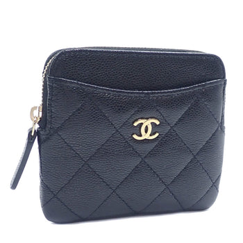 Chanel Matelasse Zip Coin Purse For Women