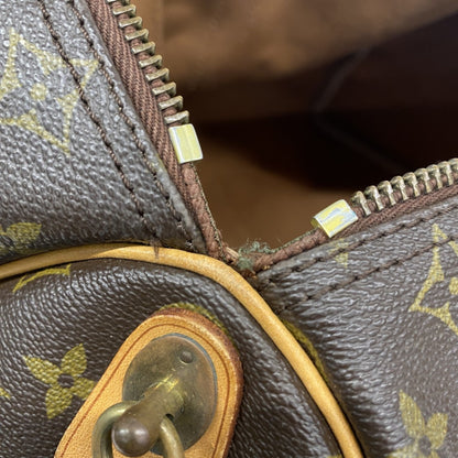 Louis Vuitton Monogram Keepall 45 Boston Bag M41428 Brown
