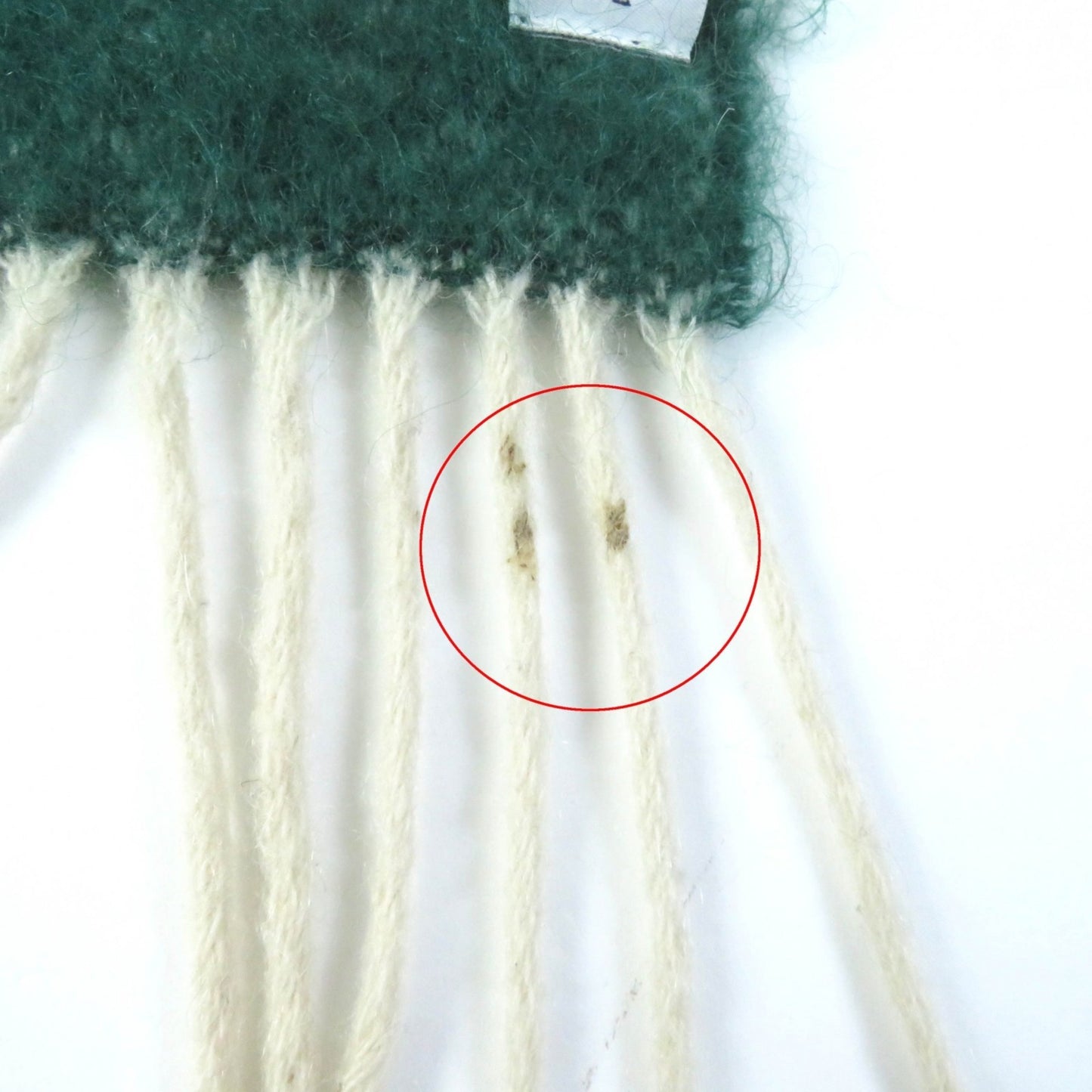 Loewe Women'S Mohair And Wool Blend Scarf With Anagram Logo Patch Fringe