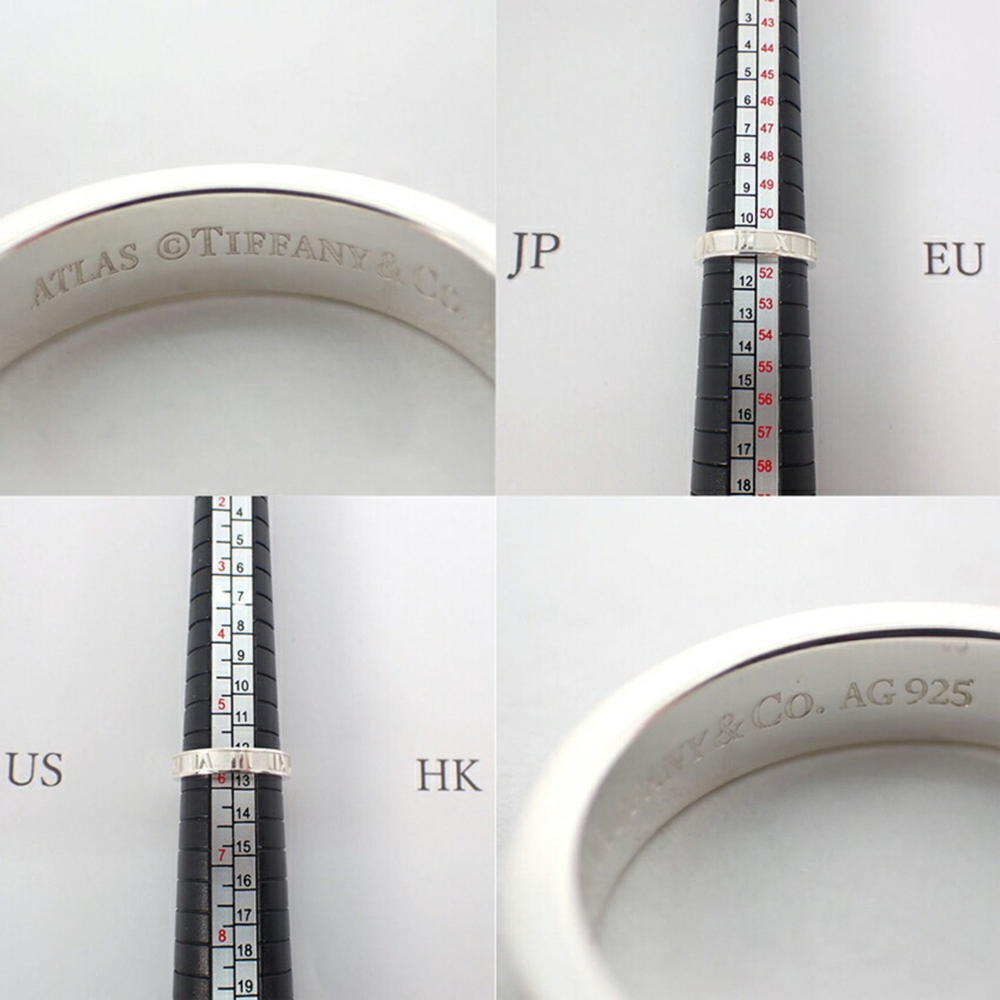 Tiffany 925 Atlas Ring Size 11