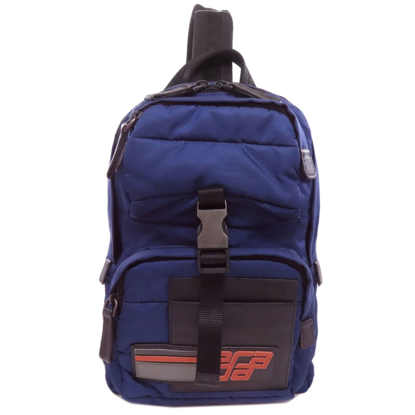 Prada Logo Hardware Body Bag Nylon Material