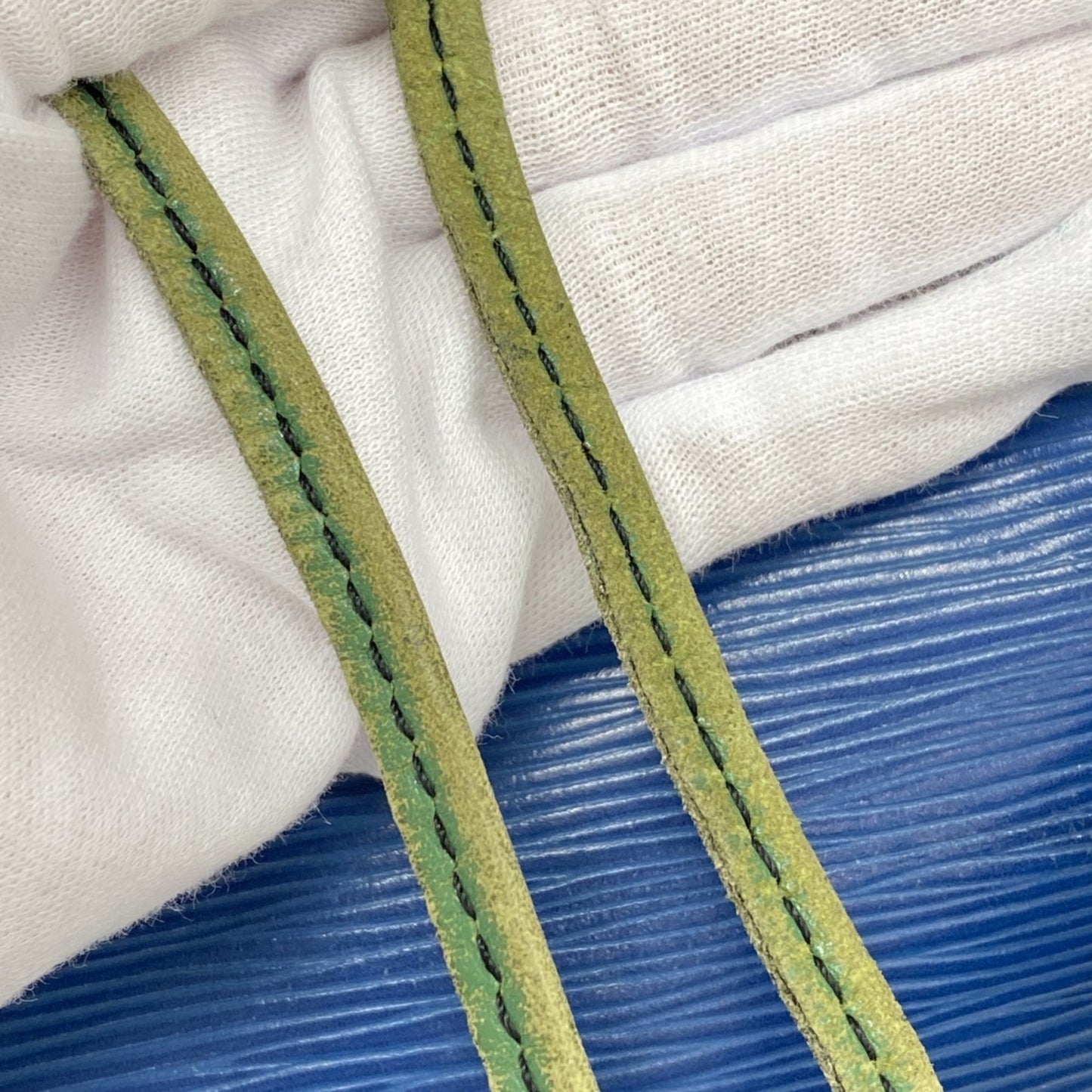 Louis Vuitton Epi Two-Tone Noe Shoulder Bag M44044 In Toledo Blue