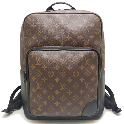 Louis Vuitton Louis Vuitton Monogram Macassar Dean Backpack M45335 Noir 252826