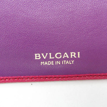 Bvlgari Bvlgari Bvlgari 287264 Leather Card Case Pink