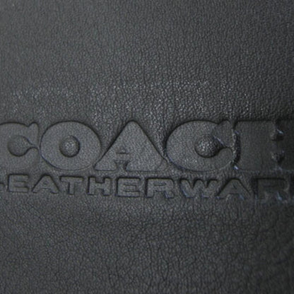 Coach Signature League Bike Bag Cc072 Gray/Black Leather/Canvas Crossbody