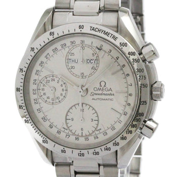 Omega Speedmaster Triple Date Steel Automatic Watch 3521.30 Polished