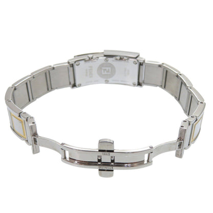 Fendi Secret 2 Time Zone 5500L Stainless Steel Gold Quartz Watch 1915 Fendi