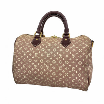 Louis Vuitton Monogram Idylle Speedy Bandouliere 30 Handbag M56704 Sepia