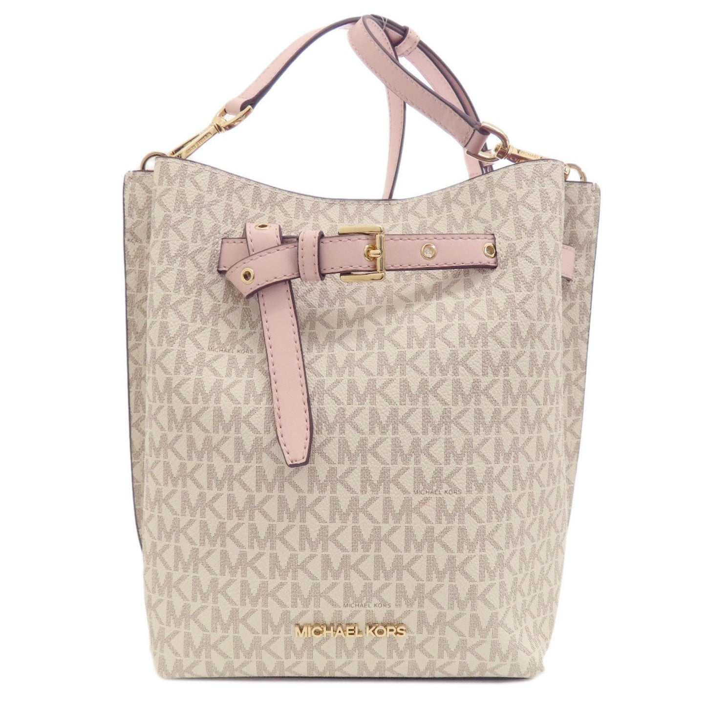Michael Kors Emilia Mk Signature Shoulder Bag Pvc