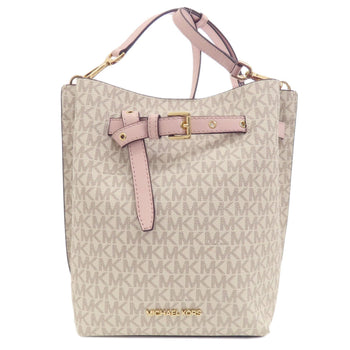 Michael Kors Emilia Mk Signature Shoulder Bag Pvc