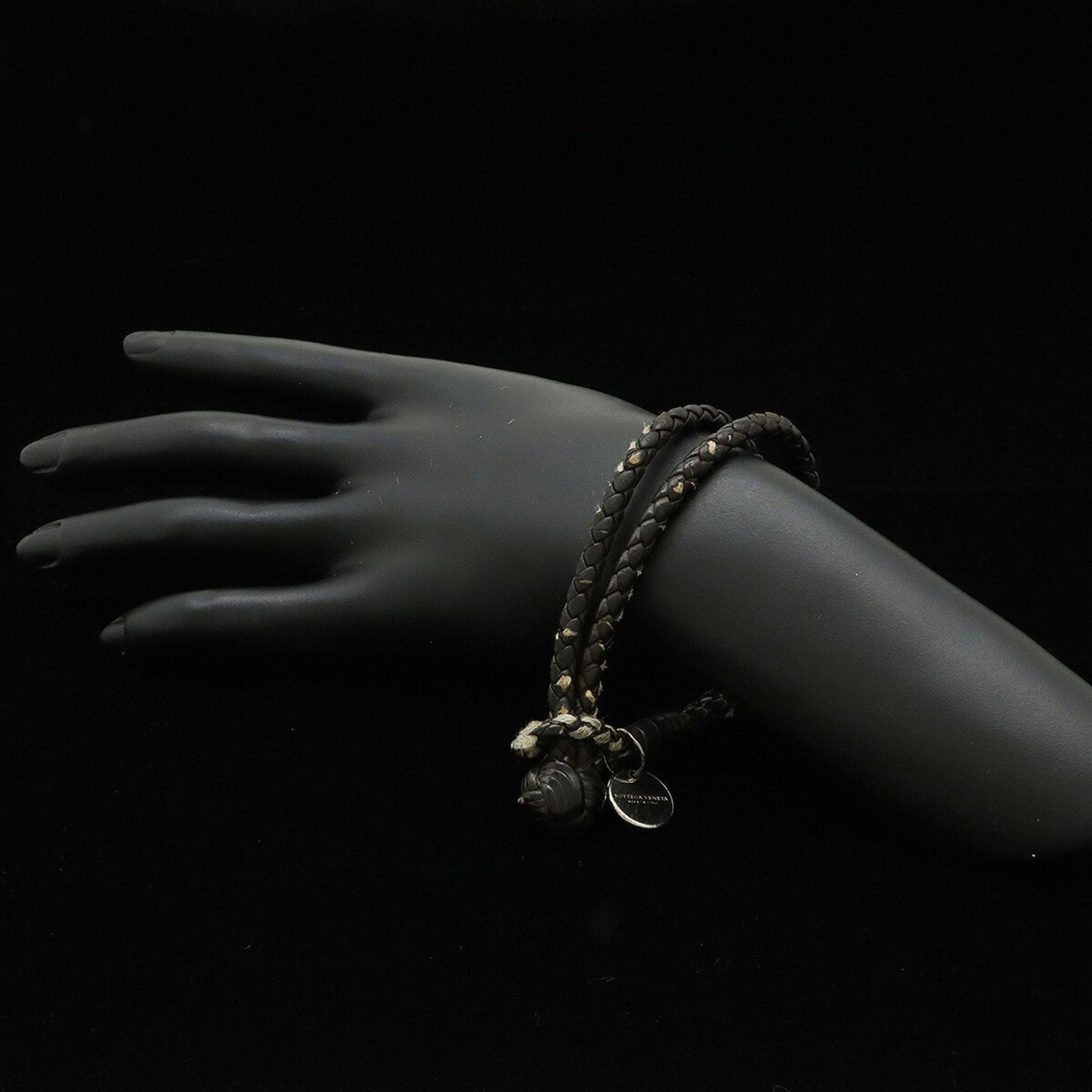Bottega Veneta Bottega Veneta Intrecciato Bracelet Leather Black