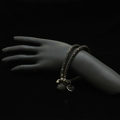 Bottega Veneta Bottega Veneta Intrecciato Bracelet Leather Black