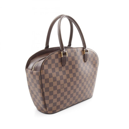 Louis Vuitton Louis Vuitton Saria Horizontal Handbag Bag Coated Canvas Leather Damier