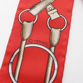 Hermes Herms Twilly Jumping Silk Scarf