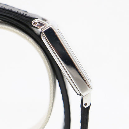 Seiko Ap Studio X Hirob Exclusive Women'S Square Watch With Leather And Double Strap
