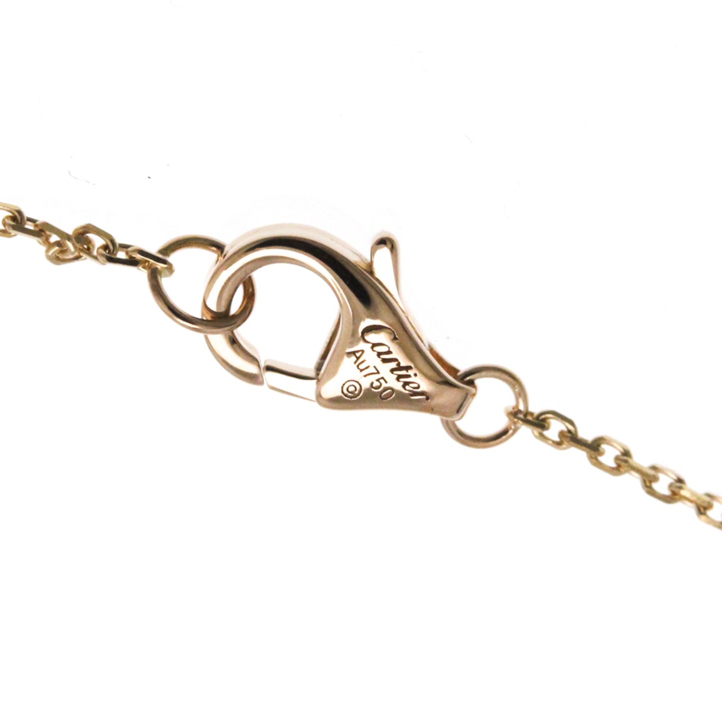 Cartier Baby Trinity Necklace 1P Pink Sapphire Pink Gold (18K)