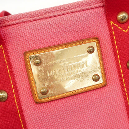 Louis Vuitton Antigua Cabas Pm Handbag M40088 Rose