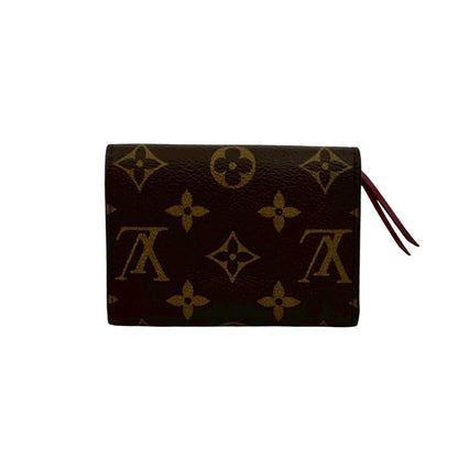 Unused Louis Vuitton Porte Monnaie Rosalie Monogram Leather Coin Case