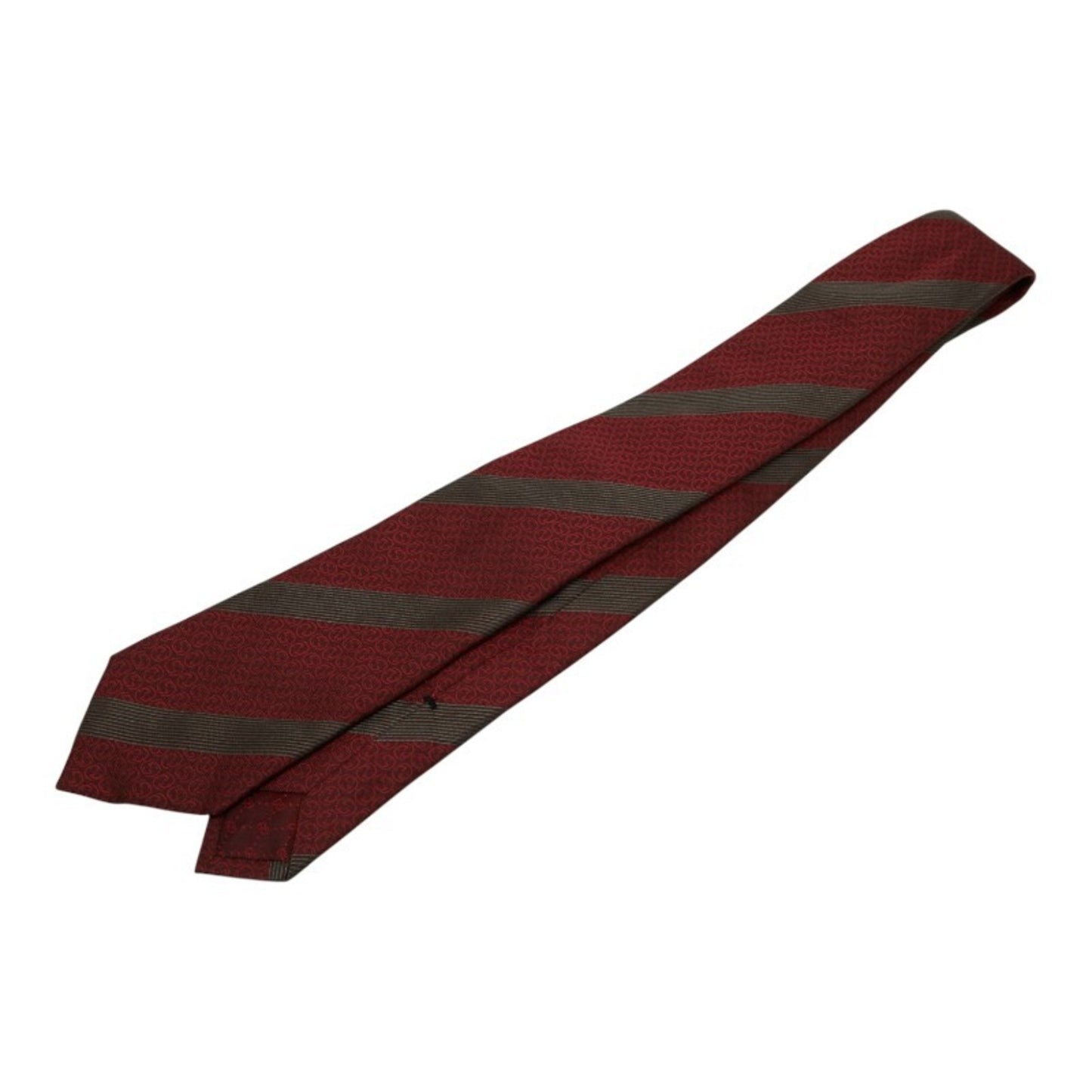 Gucci Interlocking Stripe Tie