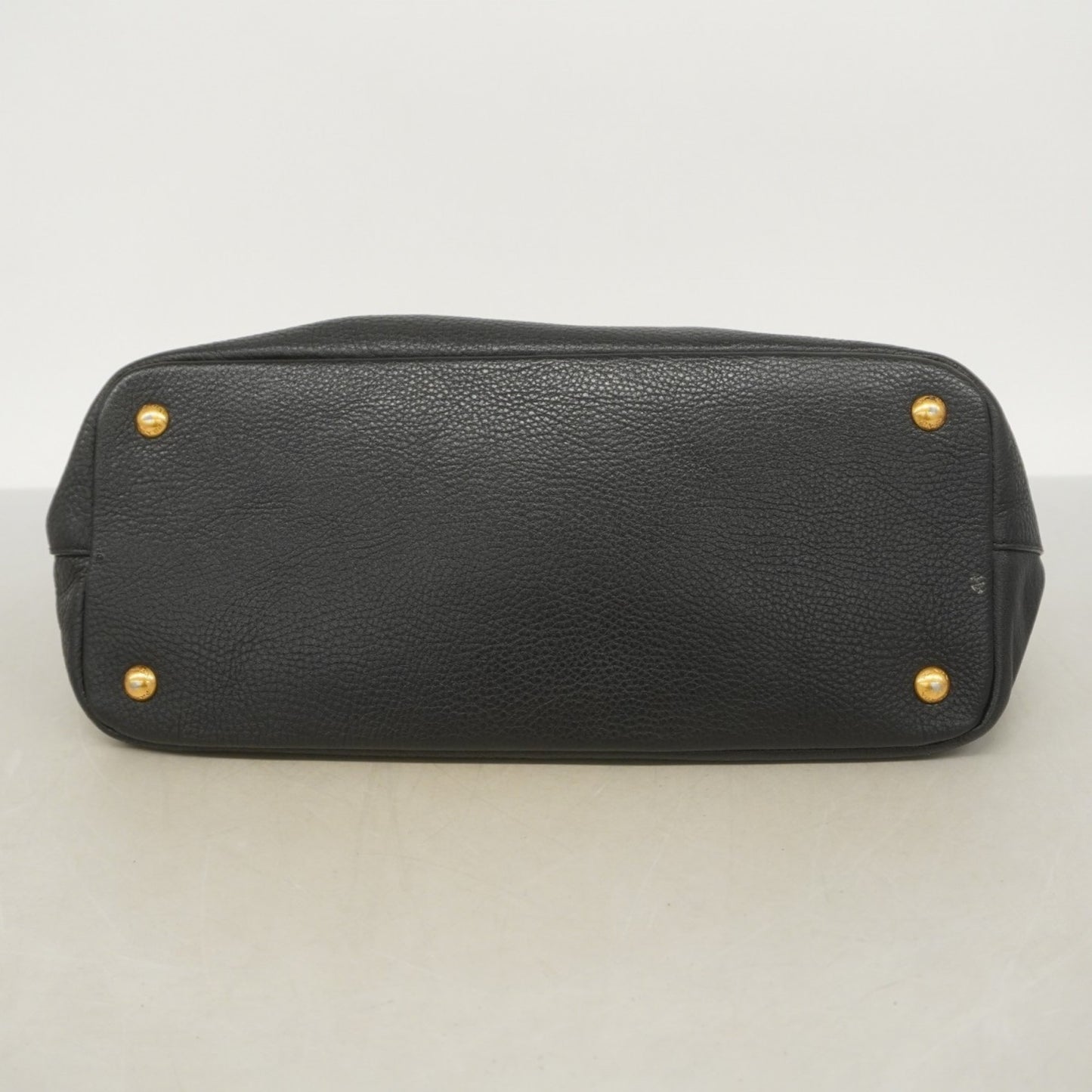 Prada Handbag Leather Black