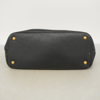 Prada Handbag Leather Black