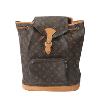 Louis Vuitton Monogram Montsouris Backpack M51135 Brown