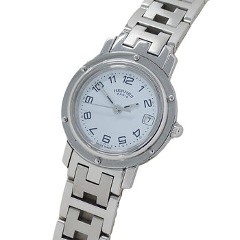 Herms Clipper Date Quartz Watch For Women