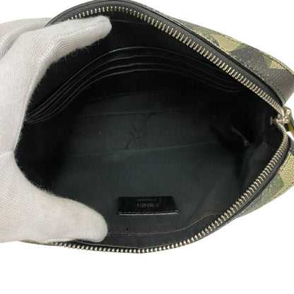 Fendi 7M0286 Camera Case Camouflage Shoulder Bag Green