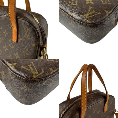 Louis Vuitton Louis Vuitton Handbag Shoulder Bag Monogram Spontini Canvas Brown Gold