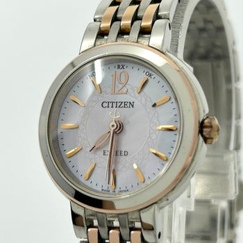 Citizen Exceed Women'S Radio-Controlled Solar Eco-Drive Watch H11A-T010534