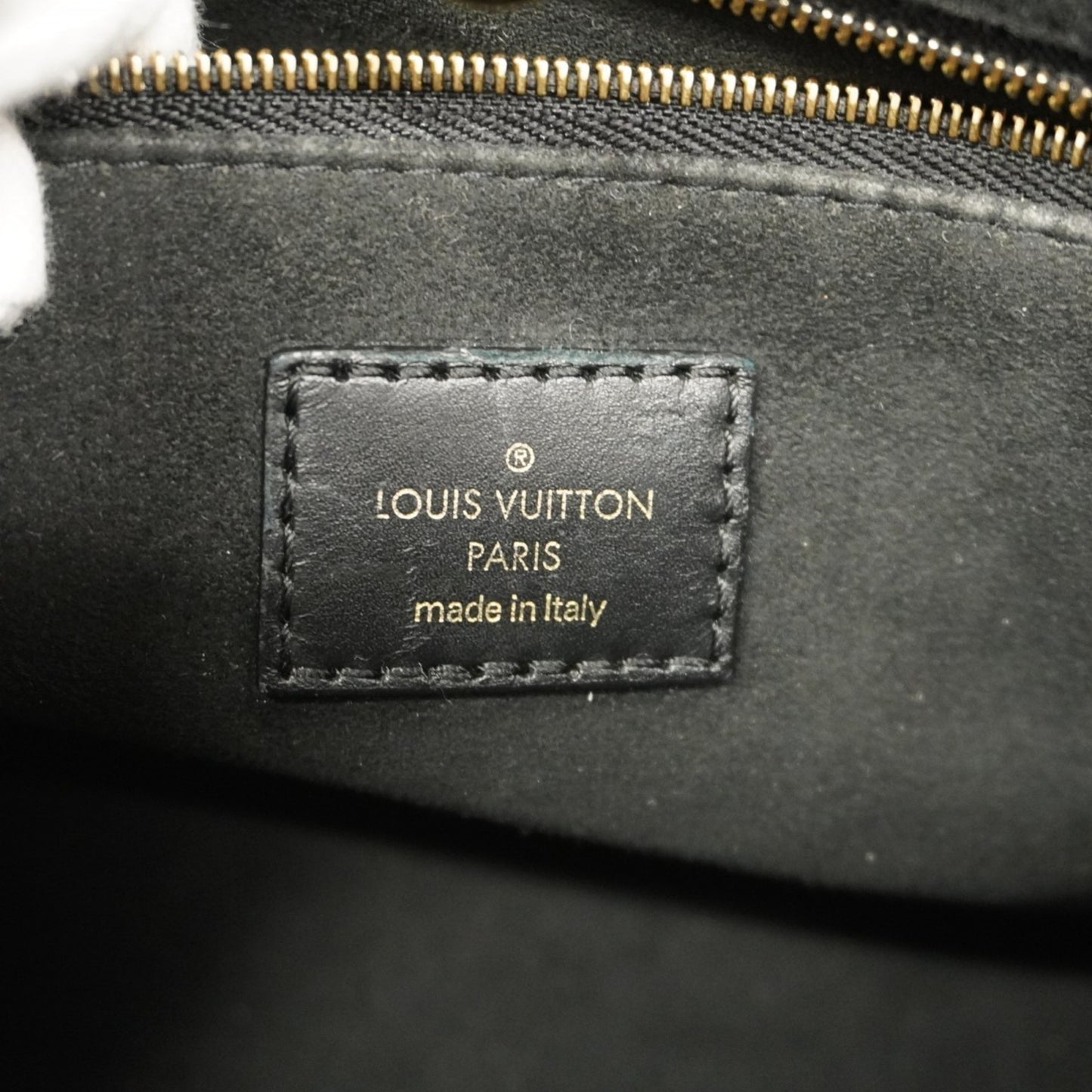 Louis Vuitton Monogram Empreinte On-The-Go Pm Handbag M45653 Noir 2-Way Bag