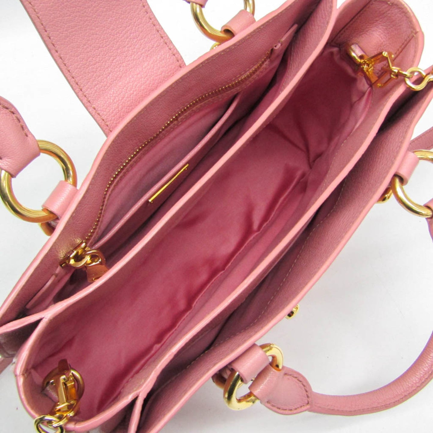 Miu Miu Madras Rn0799 Women'S Leather Handbag