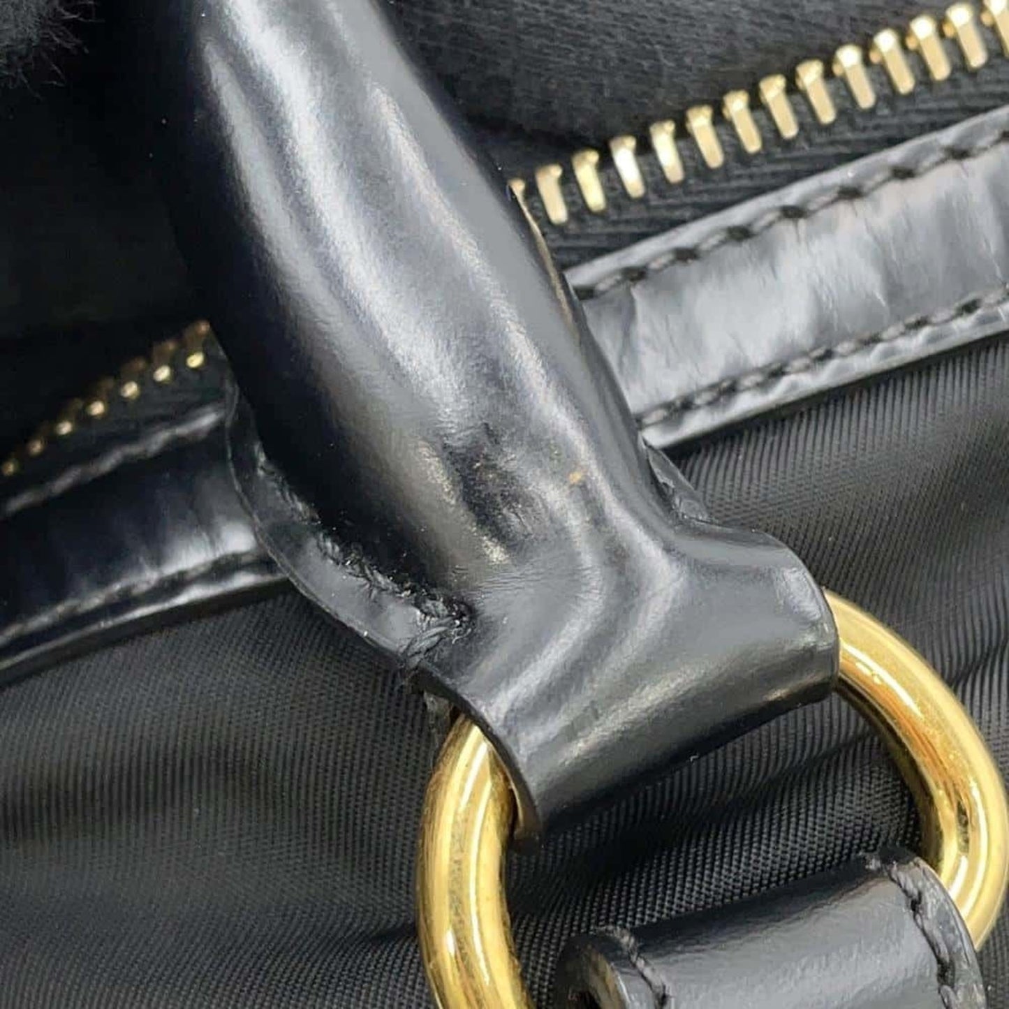 Prada Handbag Nylon 1Bb013 Prada 2Way Bag Black