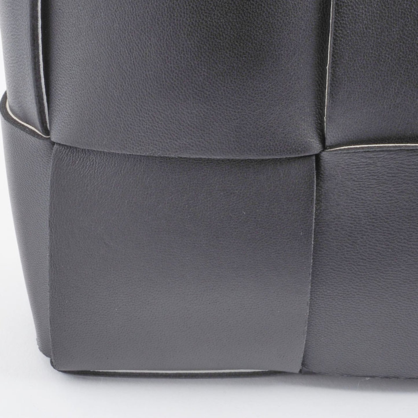 Bottega Veneta Candy Arco Tote Bag Handbag Black White 729029Vmay31283