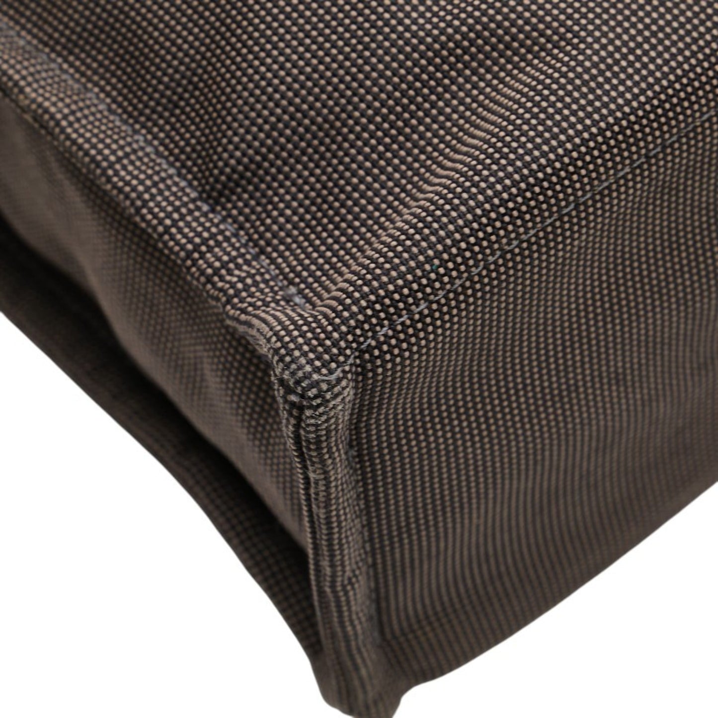 Hermes Air Line Mm Tote Bag Gray Canvas