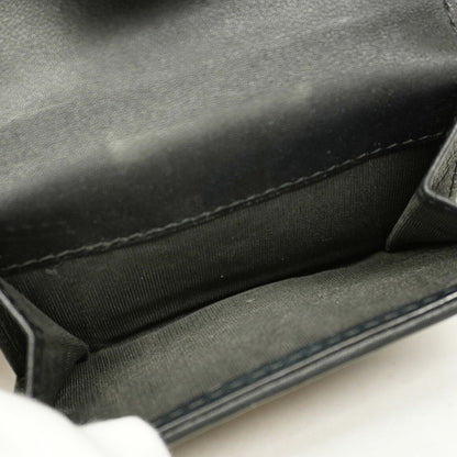 Christian Dior Cannage Leather Tri-Fold Wallet